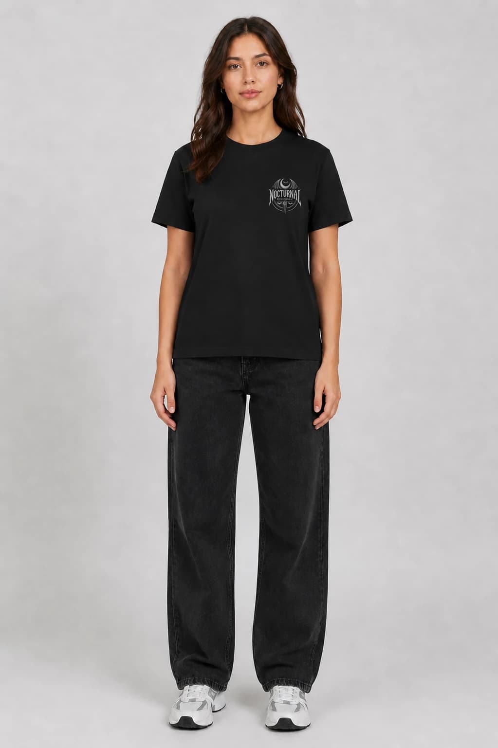 Nocturnal | T-Shirt: female model, front view