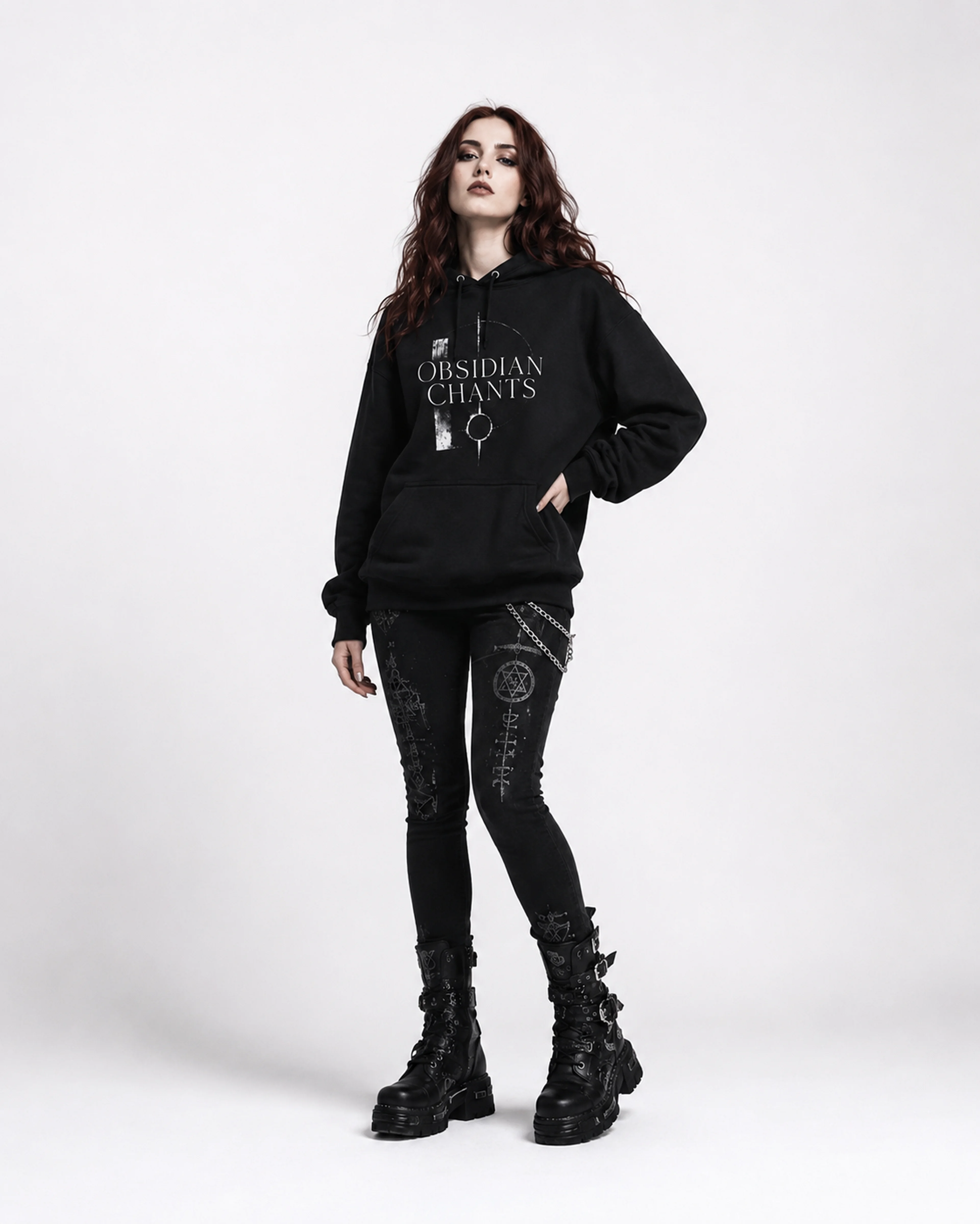 Obsidian Chants | Hoodie - 72a6ca68-222d-47b0-9e61-bab98706ed8d