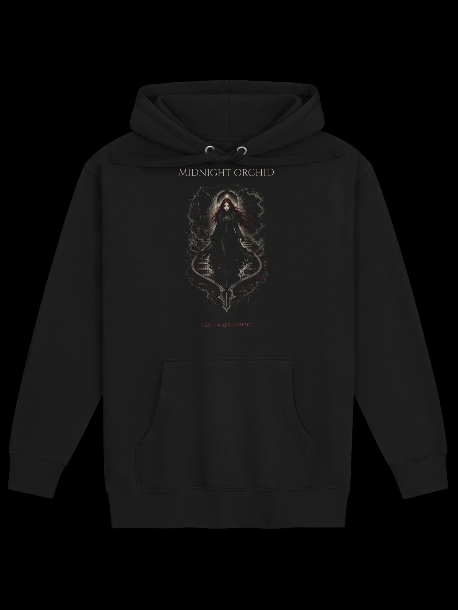 Midnight Orchid | Last Train Lament Hoodie - bxuK0ghuys8